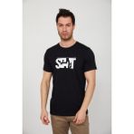 Cazador 4033 Siyah Erkek O Yaka T-Shirt