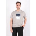 Cazador 4076 Erkek Bisiklet Yaka T-Shirt - Gri - XL
