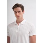 Cazador 4122 Ekru Erkek T-shirt