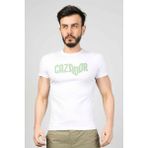 Cazador 4125 Cazador Erkek T-Shirt Beyaz - L