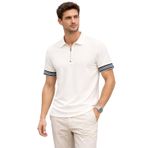 Cazador 44715 Polo Yaka T-Shirt Erkek Ekru Tişört