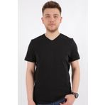 Cazador 4601 Erkek V Flamlı T-Shirt