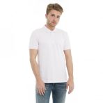 Cazador 4613 Beyaz Erkek T-Shirt