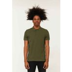 Cazador 4613 Haki Batal Polo Yaka Pike Erkek T-Shirt