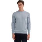Cazador Caz Bisiklet Yaka Mavi Erkek Sweatshirt - XL