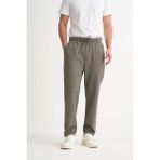 Cazador Erkek Dalgıç Kumaş Slim Fit Eşofman Altı 83105 - XL - Açık Haki