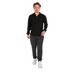 CAZADOR Erkek Eşofman Altı, Slim Fit, Yüksek Bel, Antrasit Melanj, S, 24KCEEO08042