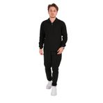 CAZADOR Erkek Eşofman Altı, Slim Fit, Yüksek Bel, Siyah, XL