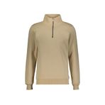 CAZADOR Erkek Fermuarlı Sweatshirt, Bej, L Beden, 8683487347046