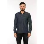 Cazador Erkek Kot Gomlek Caz 2705 Lacivert