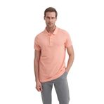 CAZADOR Erkek Polo Pike T-Shirt, Kısa Kollu, Regular Fit, Pembe, XL