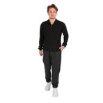 CAZADOR Erkek Slim Fit Yüksek Bel Pantolon, Antrasit Melanj, XL