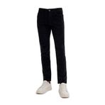 CAZADOR Erkek Slim Fit Yüksek Bel Pantolon, Siyah, 38-34