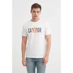 Cazador Erkek T-Shirt - Ekru - M