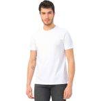 Cazador Erkek Tişört Caz 4154 Btl 23YCEEOB4154-100015 - 4XL - Beyaz - Beyaz