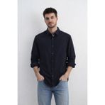 Cazador Erkek Uzun Kol Gömlek 24170 Siyah - 2XL
