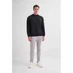 Cazador Relax Fit Pamuk Karışımlı Scuba Kumaş Sweatshirt-52480