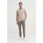 Cazador Slim Fit Bej Erkek T-Shirt 42470