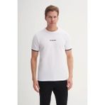 Cazador Slim Fit Beyaz Erkek T-Shirt 42430 - XL