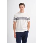 Cazador Triko Ekru Erkek T-Shirt 3040