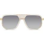 Cazal 666 (003) 61 | Unisex Şeffaf Güneş Gözlüğü - Altın - Şeffaf