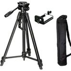 Cazip Shop iPhone 13 Pro Max İçin 157 cm Profesyonel Siyah Tripod