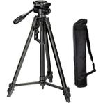 Cazip Shop Sony A7S A7R Iı Iıı Için 135CM Profesyonel Tripod - Siyah