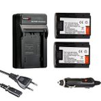 Cazip Shop Sony Np-fz100 2800 mAh 2 Batarya - A7 III / A7 Rııı / A9 Uyumlu Şarj Cihazı
