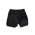 CAZZ SPORTS CEPSİZ 2'Sİ 1 ARADA FUTBOLCU-GYM-FİTNESS-ANTRENMAN-KOŞU KISA TAYTLI ŞORT- TAYTLI ŞORT BİRLEŞİK
