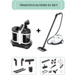 CB-107C Buharlı Temizlik Makinası / V22C Koltuk ve Halı Yıkama Makinesi (Hijyenik Ev Seti) - Beyaz