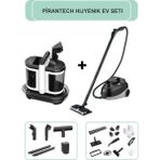 CB-107C Buharlı Temizlik Makinası / V22C Koltuk ve Halı Yıkama Makinesi (Hijyenik Ev Seti)