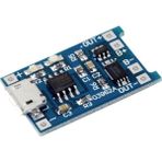 Cb Robotic TP4056 Akım Korumalı 1A Lipo Batarya Şarj Modül (Micro Usb)