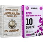 CBA Akademi 2026 Kpss Vatandaşlık Vatandaşlığın Pusulası 25 Deneme - 2026 Kpss Ortaöğretim Çözümlü 10 Deneme
