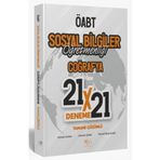 CBA Akademi CBA Yayınları ÖABT Sosyal Bilgiler Coğrafya 21x21 Deneme Çözümlü CBA Yayınları