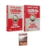 Cba + Anla Kazan 2026 Kpss Tarihin Pusulası Konu Anlatımı + Soru Bankası 2 Li Set İsmail Adıgüzel Cba Yayınları