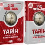 Cba Yayınları 2025 Meb Ags Tarihin Pusulası Konu Ve Soru Bankası Seti 2 Kitap