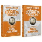 Cba Yayınları 2026 Kpss Coğrafya Pusulası Konu Anlatımı + Soru Bankası 2 Li Set - Barış Salt