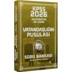 Cba Yayınları 2026 Kpss Lise Ortaöğretim Ön Lisans Vatandaşlık Vatandaşlığın Pusulası Soru Bankası