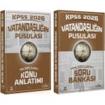 CBA Yayınları 2026 KPSS Vatandaşlık Vatandaşlığın Pusulası Konu Anlatımı + Soru Bankası 2 li Set