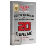 CBA Yayınları 2026 MEB-AGS Eğitim Bilimleri ve Türk Eğitim Sistemi 20 Deneme Çözümlü Pusula Serisi - Okan Yolcu