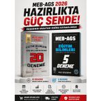 CBA Yayınları 2026 MEB-AGS Eğitim Bilimleri ve Türk Eğitim Sistemi 20 Deneme & EVP Akademi Eğitim Bilimleri ve Türk Mill