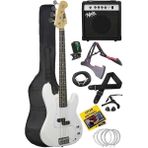 CBG-460WH 46 Inç 4/4 Yetişkin Amfili Bas Gitar Seti White