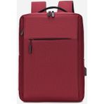 Cbtx Kalusi Suya Dayanıklı 15" Laptop Taşıyıcı Sırt Çantası Kırmızı - 41x29x11,5 cm