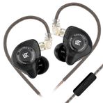 CCA KZ EDX Pro X kulak kulaklık, HiFi IEM kulaklık, derin bas ses kulak monitörü ayrılabilir kablo ile, Audiophile Dj şarkıcılar için