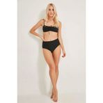 C&City 3010 Siyah Yüksek Bel Kadın Bikini Altı