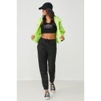 C&City 802 Basic Jogger Siyah Kadın Eşofman Altı