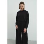 C&City Pure Touch Basic Sweatshirt CC7005 Siyah