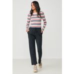 C&City Wide Leg İspanyol Paça 804 Lacivert Kadın Eşofman Altı
