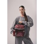 Ççs 18057 Bordo Kadın Sırt Çantası