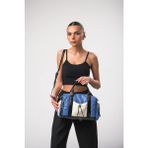 Ççs 18108 Kadın Çapraz Askılı El Çantası - Mavi